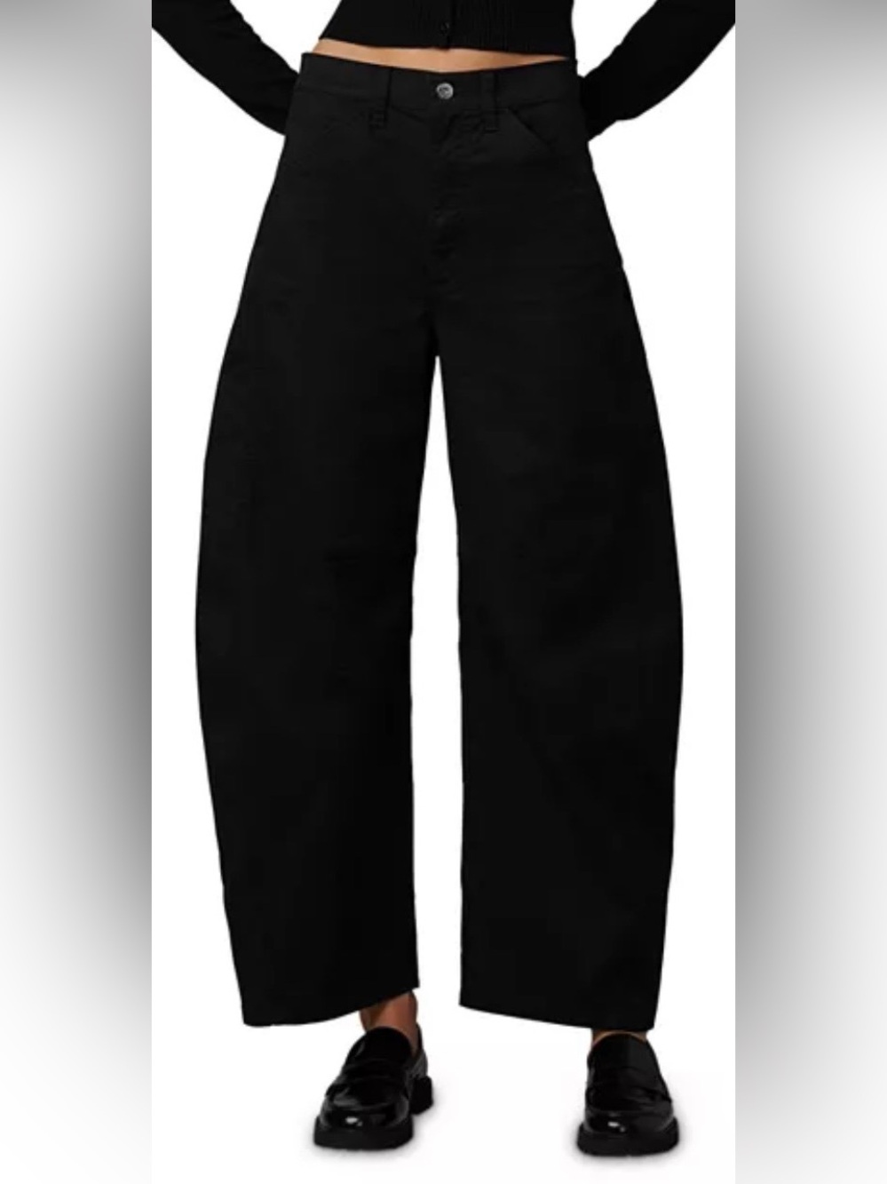 Joe’s Jeans/Anthropologie The Bowie Pants in Black Size 26. NWT